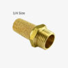 Pneumatic Brass Silencer sizes