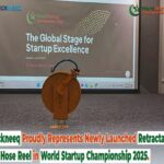 Teckneeq Retractable Hose Reel at World Startup Championship