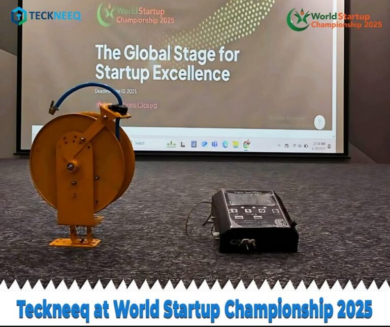 Teckneeq products at World Startup Championship 2025