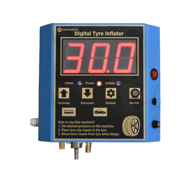 Teckneeq TQ-304 Wall Mounted Digital Tyre Inflator