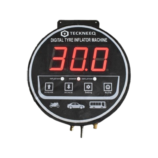 Teckneeq TQ-305 Round Digital Tyre Inflator